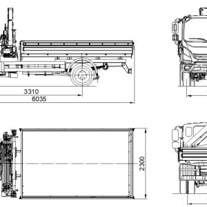 АВТОМОБИЛЬ БОРТОВОЙ С КМУ ГАЗ САЗ 39188